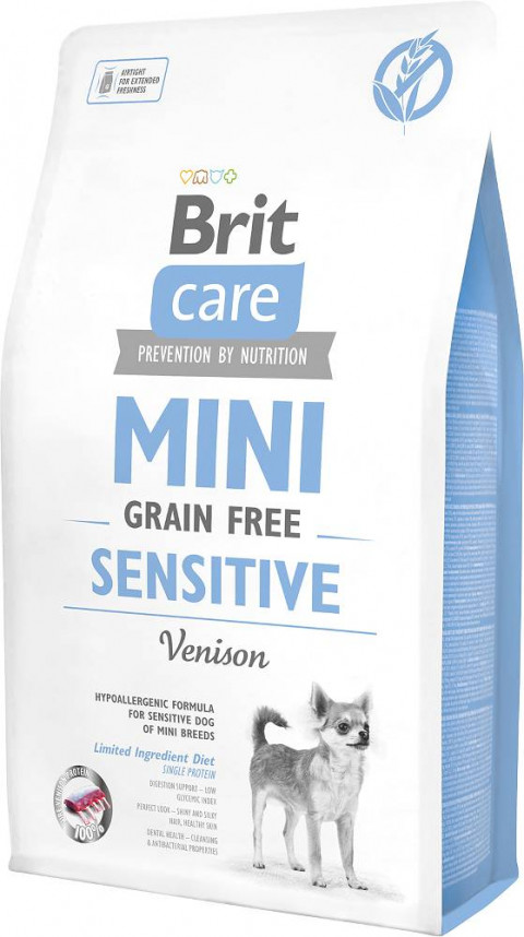 BRIT Care Sensitive Zvěřina bez obilovin - suché krmivo pro psy - 2 kg - Fotogalerie 1