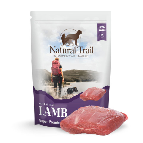 NATURAL TRAIL Pouch Lamb - vlhké krmivo pro psy - 500g - Fotogalerie 1