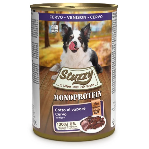 STUZZY Monoprotein Venison - mokré krmivo pro psy - 400 g - Fotogalerie 1