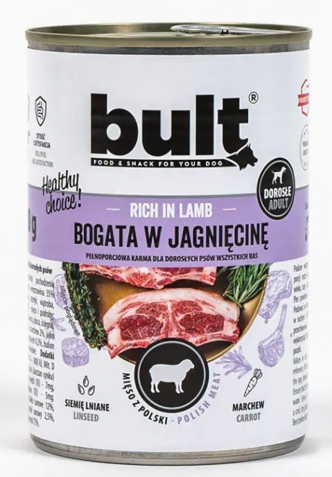 BULT Bohatá na MIX Chuťí - mokré krmivo pro psa - 30x800 g - Fotogalerie 3