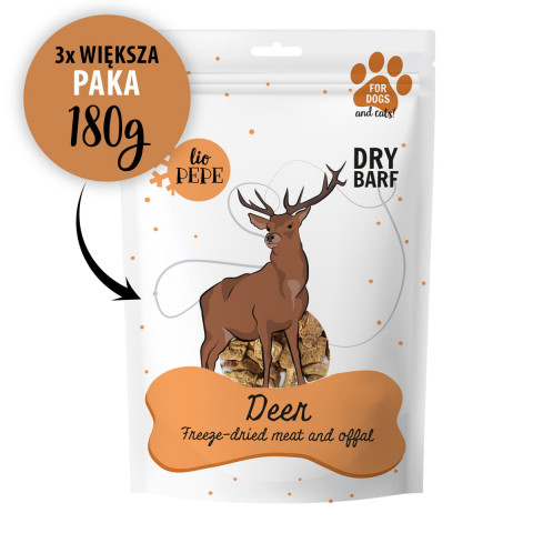 PAKA ZWIERZAKA Lio Pepe Deer XL - pamlsek pro psa - 180g - Fotogalerie 2