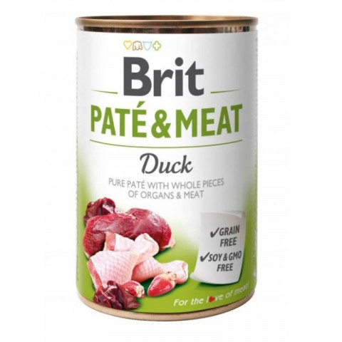 BRIT Paté & Meat Duck - mokré krmivo pro psy - 6x400g - Fotogalerie 2