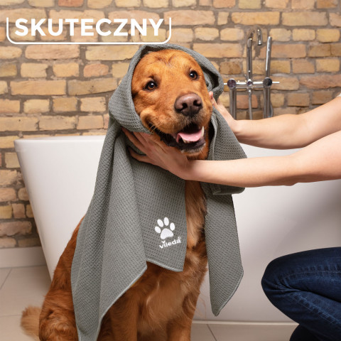 Ručník z mikrovlákna Vileda PET PRO M pro domácí mazlíčky - Fotogalerie 10