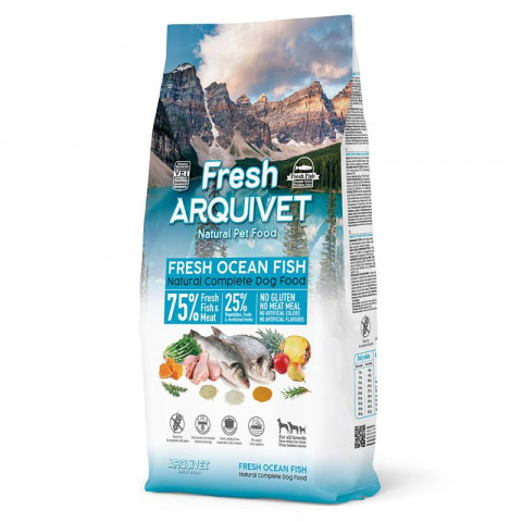 ARQUIVET Fresh Ocean Fish - suché krmivo pro psy - 10 kg - Fotogalerie 1