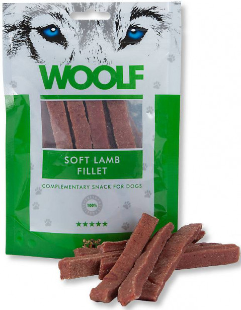 WOOLF Soft Lamb Fillets - pamlsek pro psy - 100 g - Fotogalerie 1