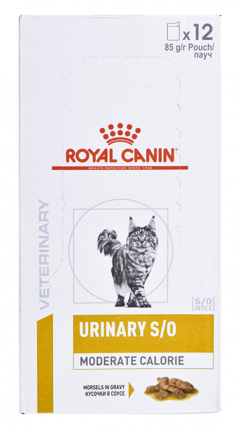 ROYAL CANIN Urinary S/O Moderate Calorie - mokré krmivo pro kočky - 12 x 85g - Fotogalerie 4