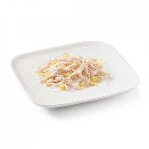 SCHESIR Chicken with pineapple in jelly - vlhké krmivo pro psy - 150g - Fotogalerie 2