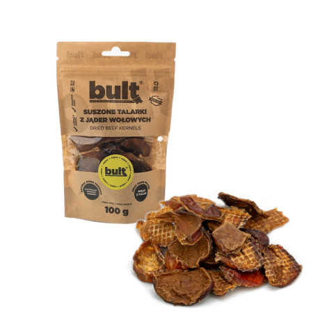 BULT Sušené kolečka MIX 2 příchutí – pochoutka pro psy – 4x100g - Fotogalerie 7