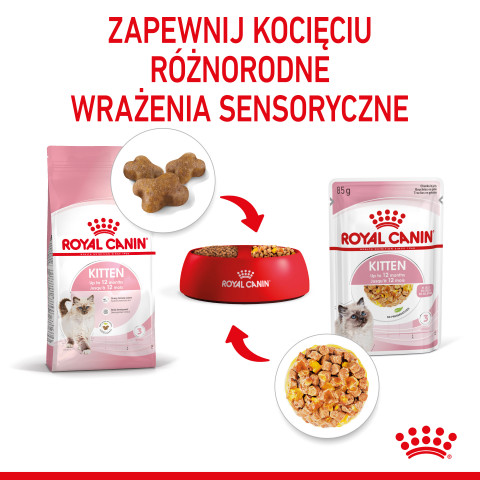 Royal Canin FHN Kitten Instinctive v želé - vlhké krmivo pro koťata - 12x85g - Fotogalerie 3