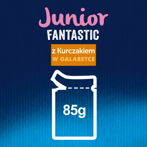 Felix Fanstastic Junior - vlhké krmivo pro kočky - 85 g - Fotogalerie 10