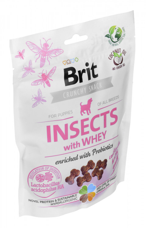 BRIT Care Dog Insects&Whey - pochoutka pro psy - 200 g - Fotogalerie 2