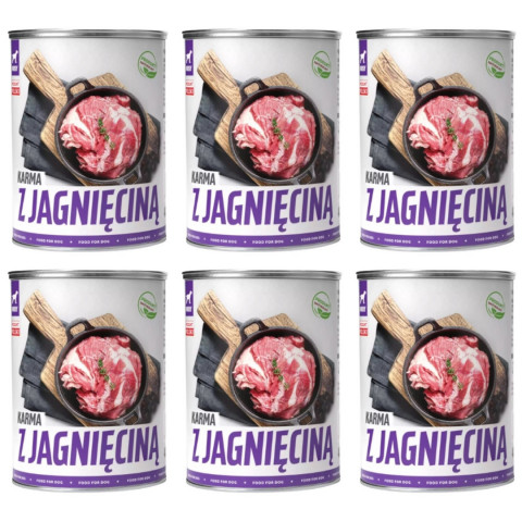 TUF TUF Dog Food with lamb - mokré krmivo pro psy - 6x800g - Fotogalerie 1
