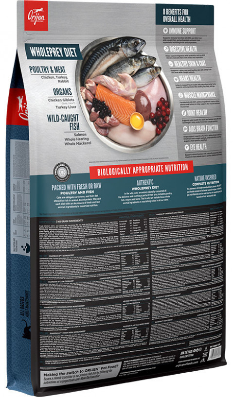 ORIJEN Guardian 8 - suché krmivo pro kočky - 4,5 kg - Fotogalerie 2