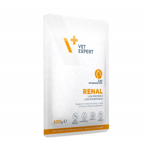 VET EXPERT Veterinary Diet Renal Cat - mokré krmivo pro kočky - 100g - Fotogalerie 4