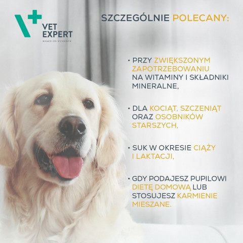 VET EXPERT Multivitamin - vitamínový a minerální přípravek pro psy a kočky - 30 kapslí. - Fotogalerie 3