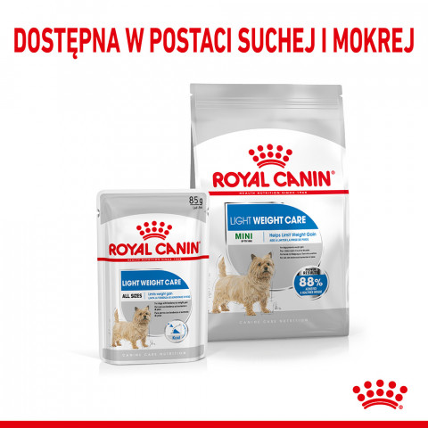 Royal Canin CCN MINI LIGHT WEIGHT CARE - suché krmivo pro dospělé psy - 3kg - Fotogalerie 5
