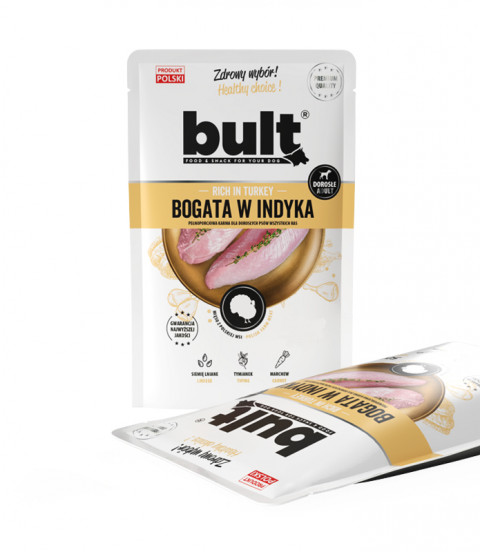 BULT Mleté maso bohaté na krůtí maso - vlhké krmivo pro psy - 12x100g - Fotogalerie 3