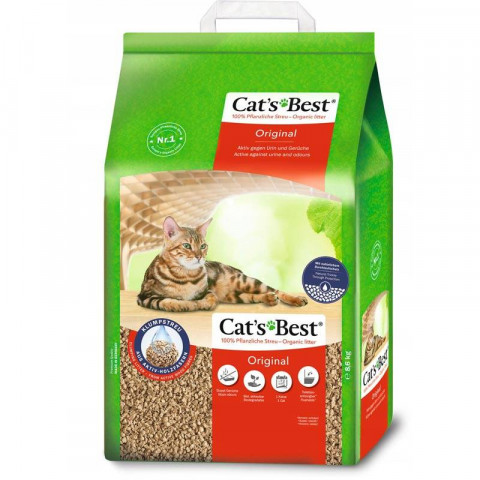 JRS Cat's Best Original stelivo pro kočky - 5 l - Fotogalerie 1
