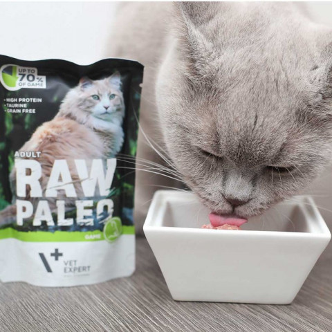 RAW PALEO Adult Cat Venison - mokré krmivo pro kočky - 100 g - Fotogalerie 3