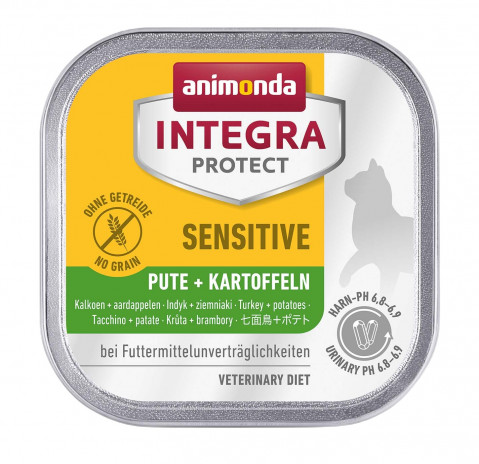 ANIMONDA Integra Protect Turkey with potatoes - mokré krmivo pro kočky - 100g - Fotogalerie 1