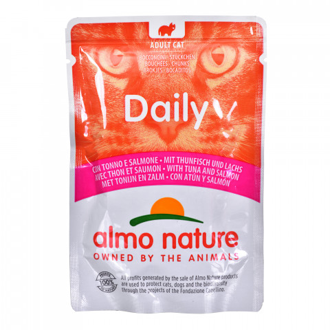 Almo Nature Daily Kachna s kuřecím masem 70 g - Fotogalerie 1