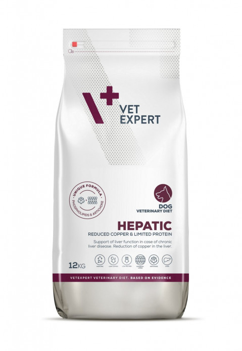 VET EXPERT Veterinary Diet Hepatic Dog - suché krmivo pro psy - 12kg - Fotogalerie 1
