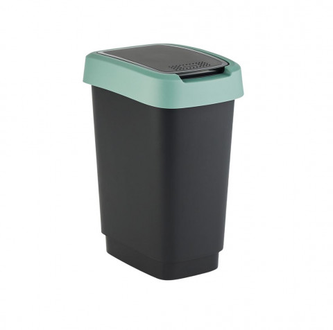 ROTHO Twist Green - odpadkový koš – 10l - Fotogalerie 1