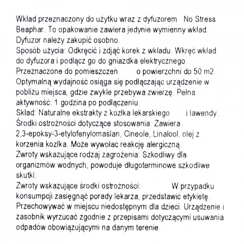 Feromonový difuzér Beaphar pro kočky - 30 ml - Fotogalerie 3
