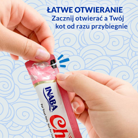 INABA Churu Tuňák s lososem - pamlsek pro kočky - 4x14 g - Fotogalerie 4
