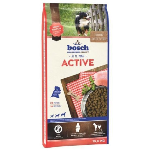 BOSCH Active - suché krmivo pro psy - 15 kg - Fotogalerie 1