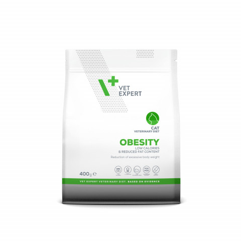 VET EXPERT Veterinary Diet Obesity Cat - suché krmivo pro kočky - 400 g - Fotogalerie 4