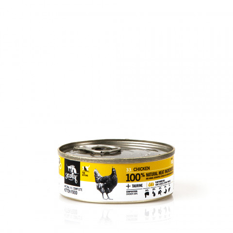 3COTY Chicken For kittens - mokré krmivo pro kočky - 24x80g - Fotogalerie 5
