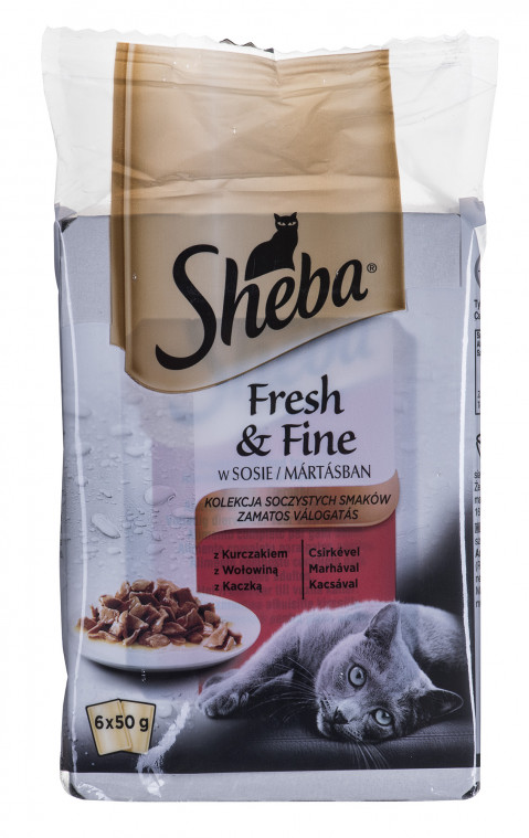 Sheba Fresh & Fine Mini Maso v omáčce 6 x 50 g - Fotogalerie 1