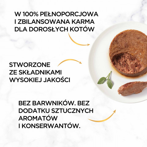 GOURMET Gold Rabbit - mokré krmivo pro kočky - 85g - Fotogalerie 10