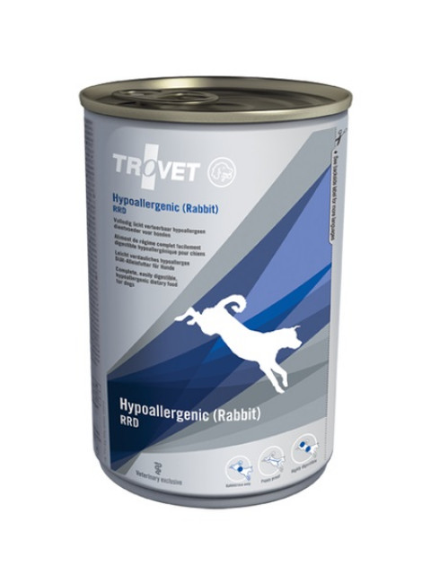 TROVET Hypoallergenic RRD with rabbit - Mokré krmivo pro psy - 400 g - Fotogalerie 1