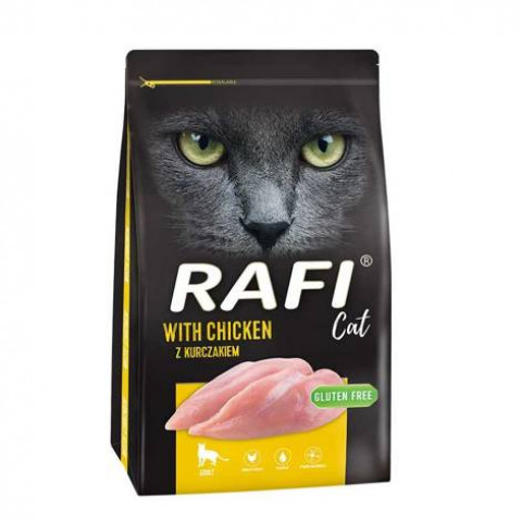 DOLINA NOTECI Rafi Cat with Chicken - Suché krmivo pro kočky - 7 kg - Fotogalerie 1
