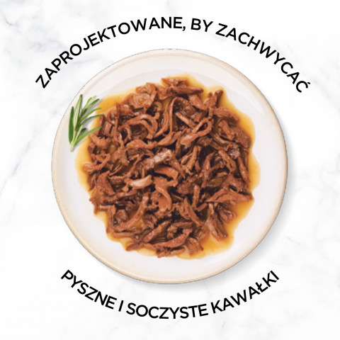 PURINA Gourmet Gold Succulent Delights Beef - mokré krmivo pro kočky - 85g - Fotogalerie 6
