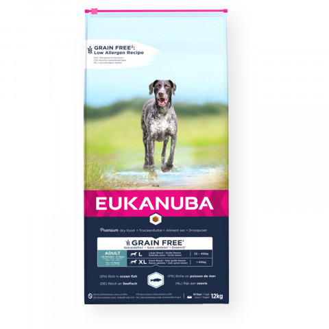 EUKANUBA Grain Free Large Breed - suché krmivo pro psy - 12 kg - Fotogalerie 1
