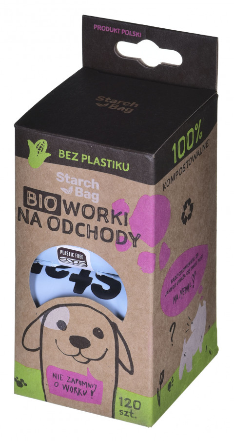 STARCH BAG - Sáčky na výkaly - 8 x 15 - Fotogalerie 3