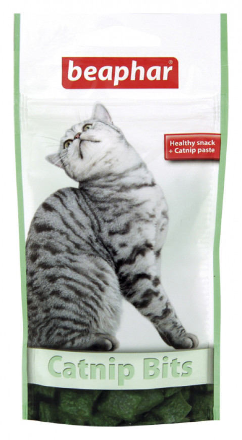 Beaphar Catnip Bits Kočka Pamlsek Šanta kočičí 35 g - Fotogalerie 2