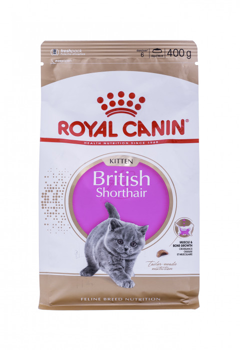 ROYAL CANIN British Shorthair Kitten - suché krmivo pro kočky - 400g - Fotogalerie 4