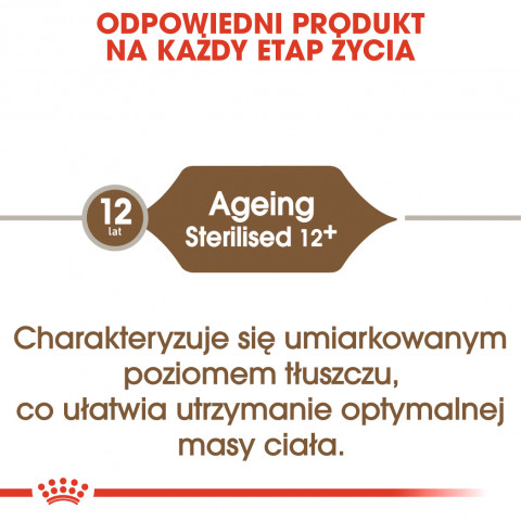 Royal Canin Senior Ageing Sterilised 12+ suché krmivo pro kočky 4 kg Kukuřice, Drůbež, Zeleninová - Fotogalerie 8