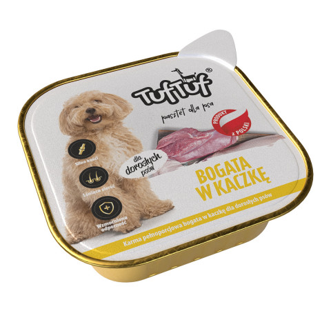 TUF TUF Alupak Duck Pate - mokré krmivo pro psy - 12x300g - Fotogalerie 4