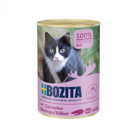 BOZITA Krevetová paštika - mokré krmivo pro kočky - 400g - Fotogalerie 1