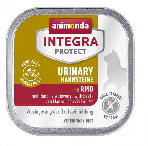 ANIMONDA Integra Protect Urinary Harnsteine Beef - mokré krmivo pro kočky - 100g - Fotogalerie 1