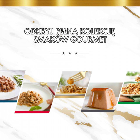PURINA Gourmet Perle Mini fillets in sauce - mokré krmivo pro kočky - 60x85g - Fotogalerie 9