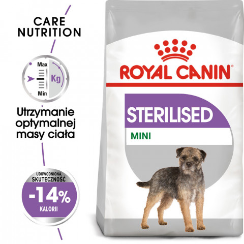 ROYAL CANIN Mini Sterilised - suché krmivo pro dospělé psy malých plemen, po sterilizaci - 1kg - Fotogalerie 9