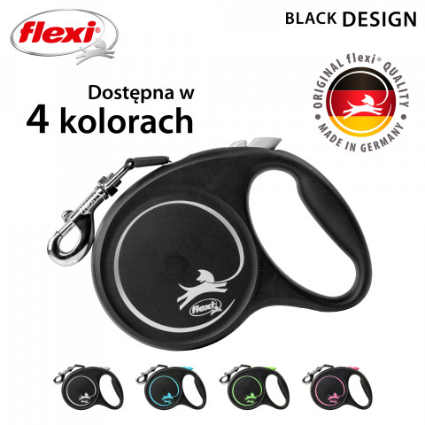 Flexi Black Design L 5 m Zatahovací vodítko - Fotogalerie 4