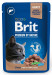 BRIT Premium Cat Liver Sterilised - mokré krmivo pro kočky - 100g - Fotogalerie 1