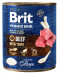 BRIT Premium by Nature Beef with tripe - mokré krmivo pro psy - 800g - Fotogalerie 1